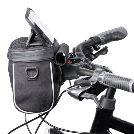 WOZINSKY Bike bag for steering wheel with black shoulder strap – image 4