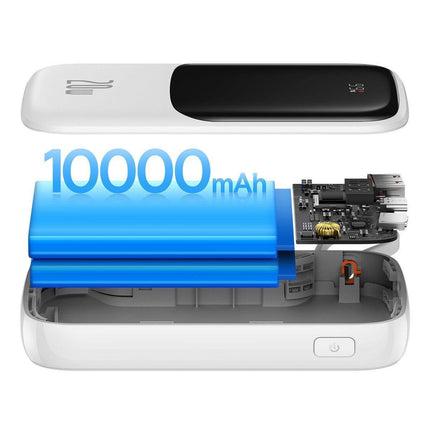 BASEUS Powerbank with fast charging 10000mAh 20W QC-PD-SCP-FCP cable Iphone Lightning white – image 8