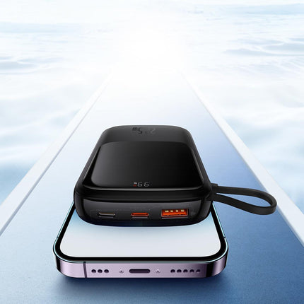 BASEUS Powerbank with fast charging 10000mAh 22.5W QC-PD-SCP-FCP USB-C cable black – image 10