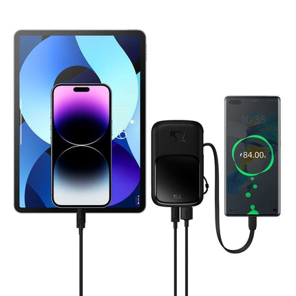 BASEUS Powerbank with fast charging 10000mAh 22.5W QC-PD-SCP-FCP USB-C cable black – image 11