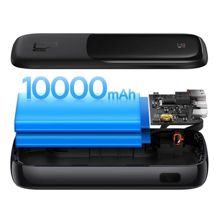 BASEUS Powerbank with fast charging 10000mAh 22.5W QC-PD-SCP-FCP USB-C cable black – image 7