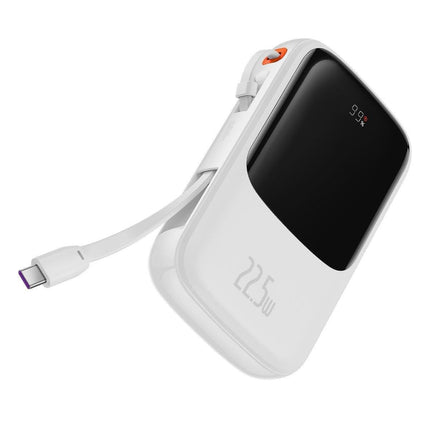 BASEUS Powerbank with high-speed charging 10000mAh 22.5W QC-PD-SCP-FCP USB-C cable white – image 6