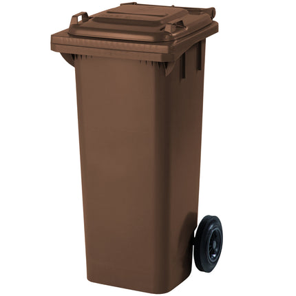 Europlast Austria Trash bin container BIO garbage waste EUROPLAST 80L brown