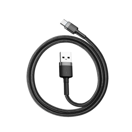 BASEUS Durable cable in USB-C cable QC3 0.5m - black and grey – image 8