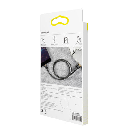 BASEUS Robust cable in USB wrapper for iPhone Lightning QC3 1m - black and gold – image 10