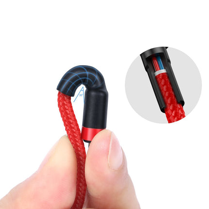 BASEUS rugged cable in USB-C to USB-C QC3 1m - red – image 11