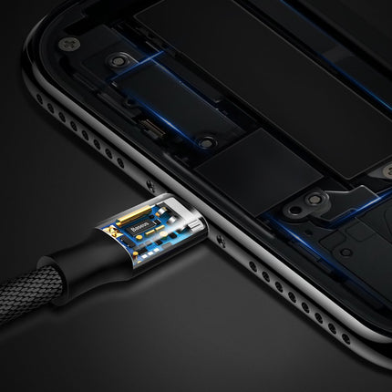 BASEUS Cable in USB material flyer - iPhone Lightning 1.8m - black – image 9
