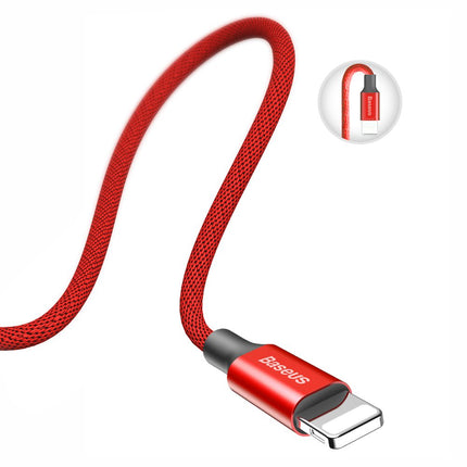 BASEUS Wire cable in USB material zipper - iPhone Lightning 1.8m - red – image 5