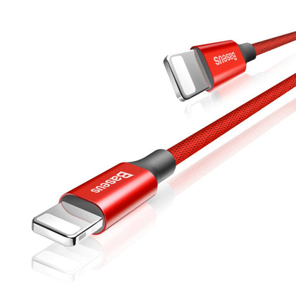 BASEUS Wire cable in USB material zipper - iPhone Lightning 1.8m - red – image 6