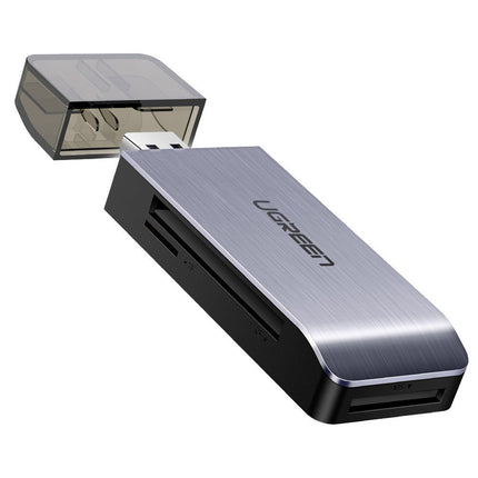 UGREEN SD/Micro SD/CF/MS memory card reader USB 3.0 plugin - grey – image 6