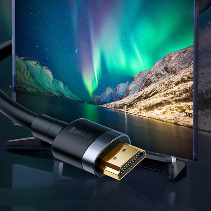 BASEUS HDMI cable 2.0 4K 60Hz 3D 18 Gbps 3m - black – image 9