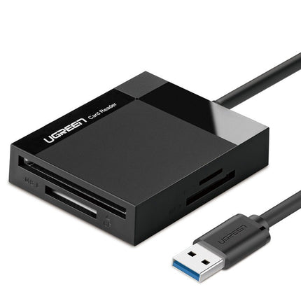 UGREEN SD/Micro SD/CF/MS memory card reader USB 3.0 plugin - grey – image 12