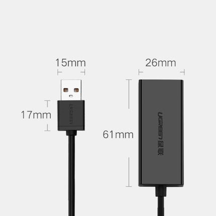 UGREEN External network card LAN RJ45 - USB 2.0 100 Mbps - black – image 11