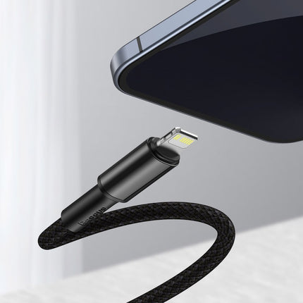 BASEUS Cable for iPhone USB-C - Lightning fast charging 20W 2m - black – image 11