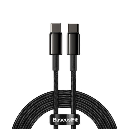 BASEUS USB-C - USB-C fast charging cable 100W 2m - all black
