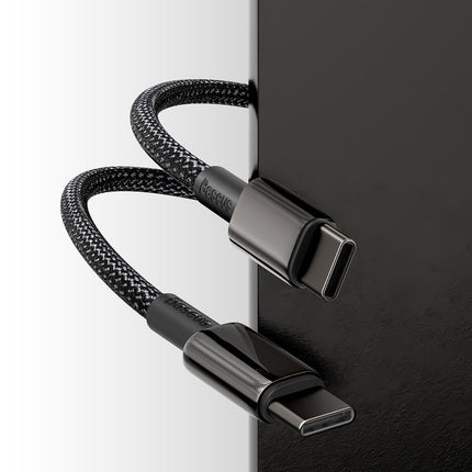 BASEUS USB-C - USB-C fast charging cable 100W 2m - all black – image 11