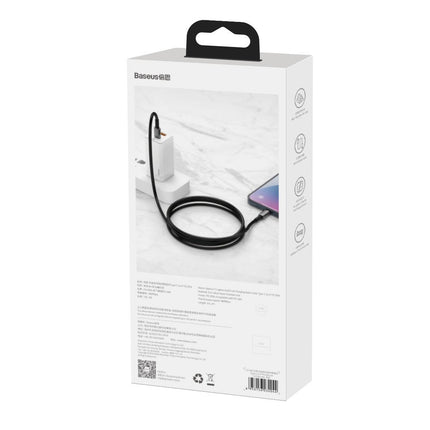 BASEUS USB-C - USB-C fast charging cable 100W 2m - all black – image 6
