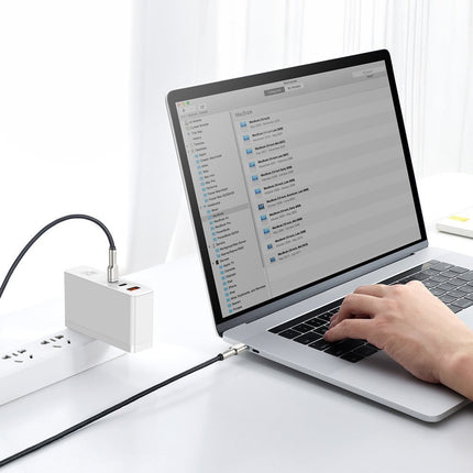 BASEUS USB-C cable - USB-C Caful Metal Data Power Delivery 100W 1m - black – image 8