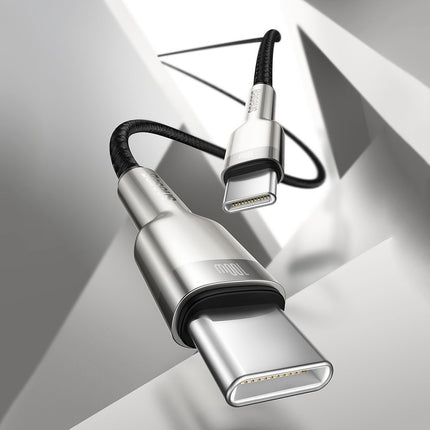 BASEUS USB-C cable - USB-C Caful Metal Data Power Delivery 100W 2m - black – image 11