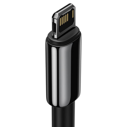 BASEUS Wire cable in the fly to iPhone USB - Lightning 1m - all black – image 3