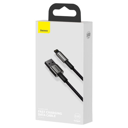 BASEUS Wire cable in the fly to iPhone USB - Lightning 1m - all black – image 5