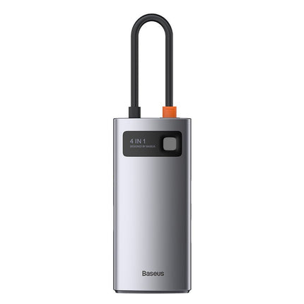 BASEUS 4w1 Multifunctional HUB Metal Gleam USB-C for USB-C Power Delivery HDMI USB 3.2 USB 2.0 – image 2