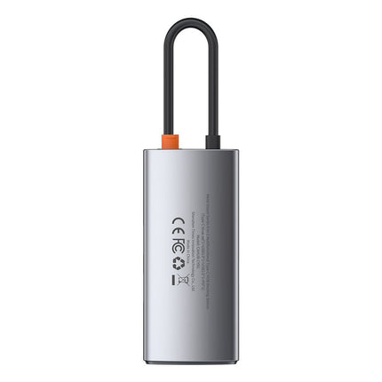 BASEUS 4w1 Multifunctional HUB Metal Gleam USB-C for USB-C Power Delivery HDMI USB 3.2 USB 2.0 – image 3