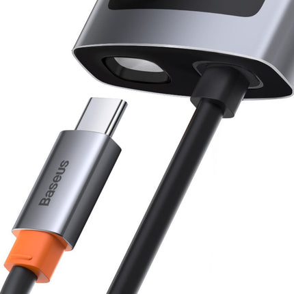 BASEUS 4w1 Multifunctional HUB Metal Gleam USB-C for USB-C Power Delivery HDMI USB 3.2 USB 2.0 – image 8