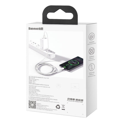 BASEUS Cable Superior USB cable - USB-C 66W 6A 1m - white – image 6