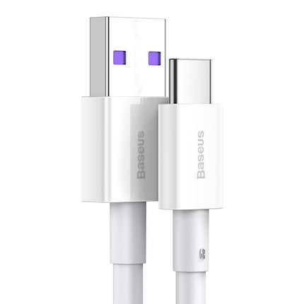 BASEUS Cable Superior USB cable - USB-C 66W 6A 2m - white – image 2