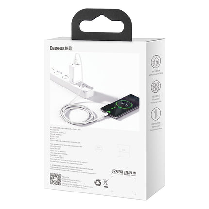 BASEUS Cable Superior USB cable - USB-C 66W 6A 2m - white – image 6