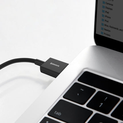 BASEUS Cable Superior cable for Huawei USB - USB-C 11V / 6A SuperCharge 1m - black – image 10