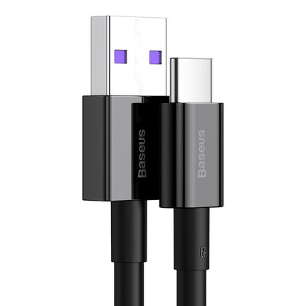BASEUS Cable Superior cable to Huawei USB - USB-C 11V / 6A SuperCharge 2m - black – image 2