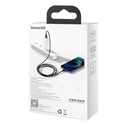 BASEUS Cable for iPhone USB - Lightning 2m - white – image 6