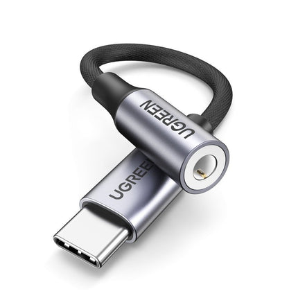 UGREEN USB-C headphone adapter for 3.5mm Mini Jack 10cm - black – image 3