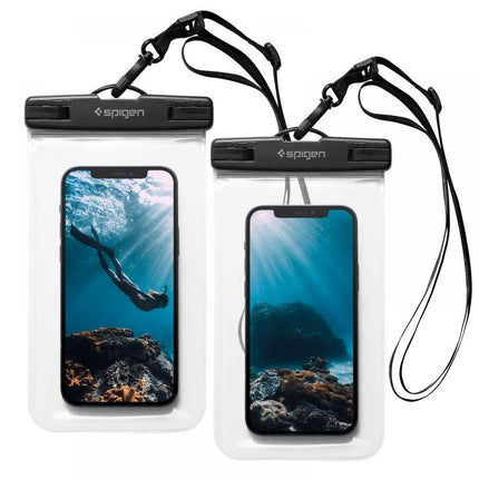 SPIGEN Waterproof up to 25m case protective cover for phone up to 8'' - Set 2pcs