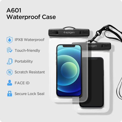 SPIGEN Waterproof up to 25m case protective cover for phone up to 8'' - Set 2pcs – image 6