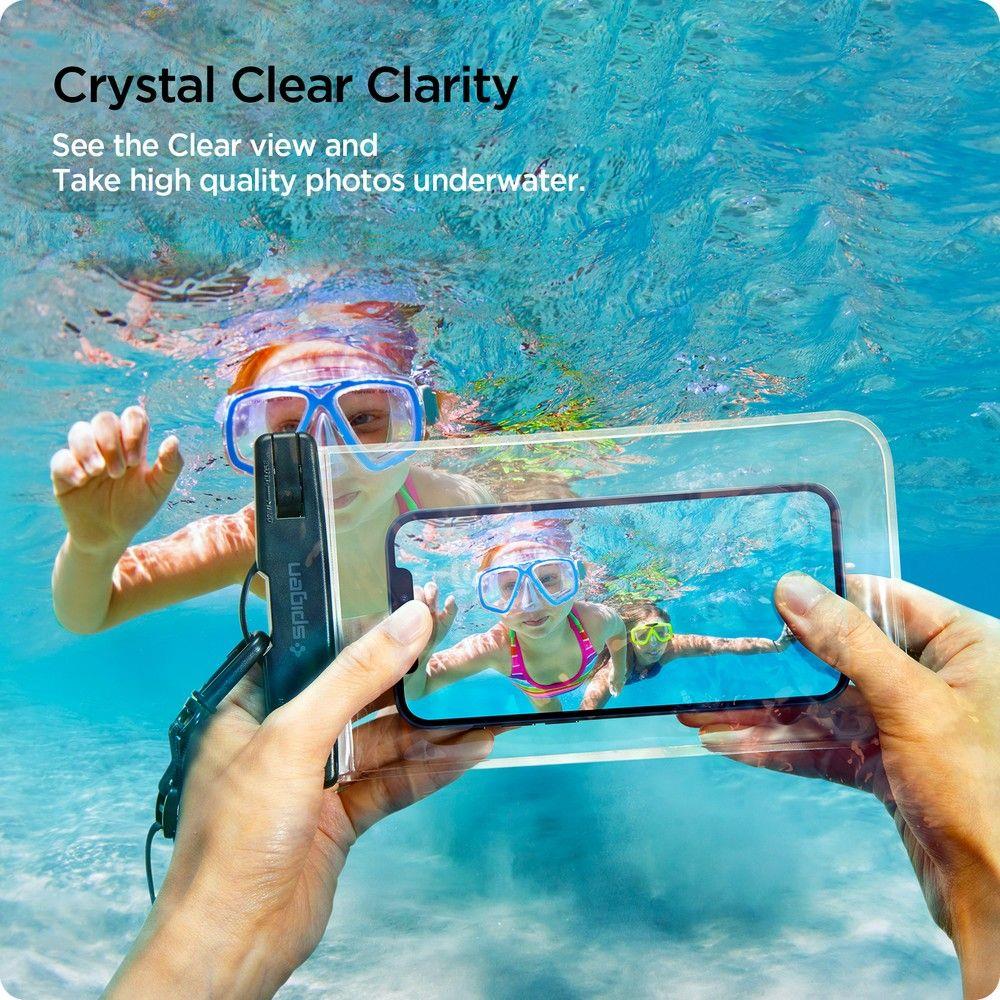 SPIGEN Waterproof up to 25m protective case, cover for phone up to 8'' - SET of 2 – image 2