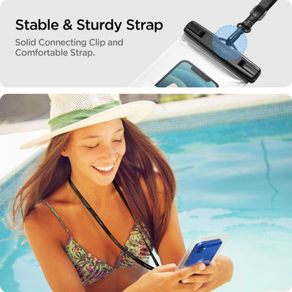 SPIGEN Waterproof up to 25m protective case, cover for phone up to 8'' - SET of 2 – image 3