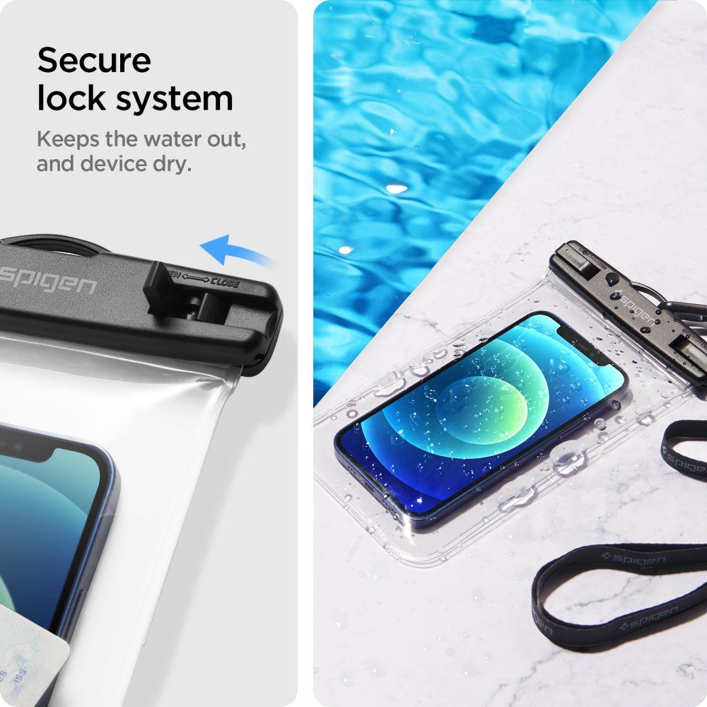 SPIGEN Waterproof up to 25m protective case, cover for phone up to 8'' - SET of 2 – image 4