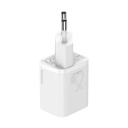 BASEUS Super High Speed USB-C Charger 25W Power Delivery Quick Charge - white – image 9