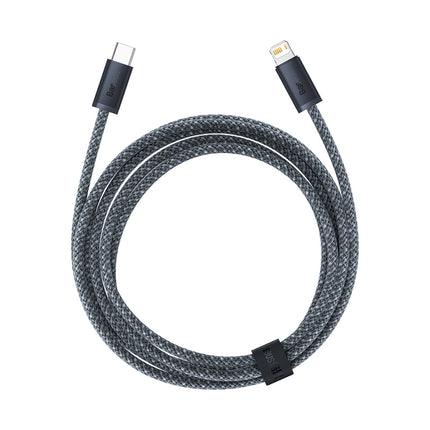 BASEUS Cable for iPhone USB-C - Lightning Power Delivery 20W 2m - grey – image 2