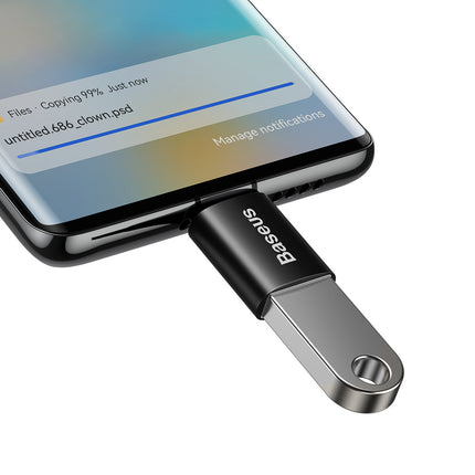 BASEUS USB-C adapter for USB-A 3.2 gene 1 - black – image 4