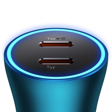 BASEUS Golden Contector Pro 2x USB-C 40W - blue – image 7
