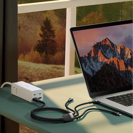 BASEUS USB-C cable 4w1 cable for USB-C / iPhone Lightning / micro USB 1.2m - black – image 21