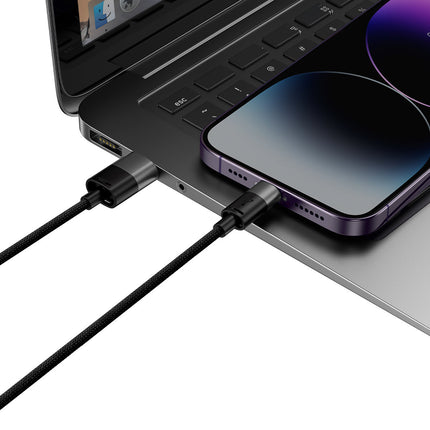 BASEUS Cable for StarSpeed phone 3w1 USB - micro USB / iPhone Lightning / USB-C 1.2m - black – image 10