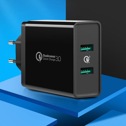 UGREEN Power charger for phone 2x USB-A 36W QC3.0 - black – image 2