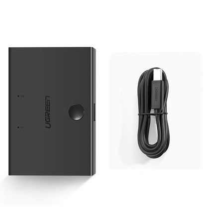 UGREEN Switch adapter switch 2x USB-B - USB-A - black – image 7