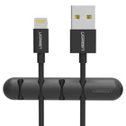 UGREEN Organizer handle for 4 cables self-adhesive cables - black