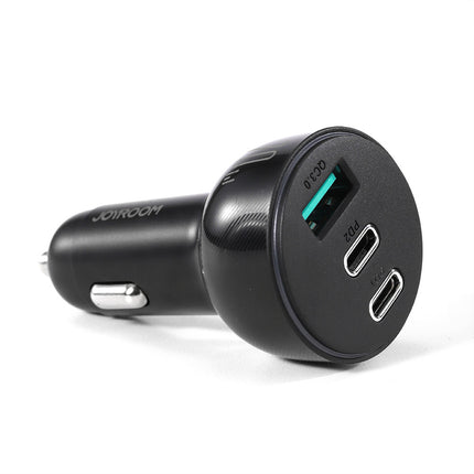 JOYROOM Car charger for lighter 3 USB ports and 2x USB-C 70W - black – image 10